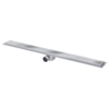 HorecaTraders Drainage gutter | Stainless steel | 30l/min | 1800 x 100mm