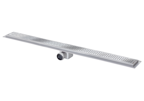  HorecaTraders Drainage gutter | Stainless steel 30l / min | 1800 x 100 mm 