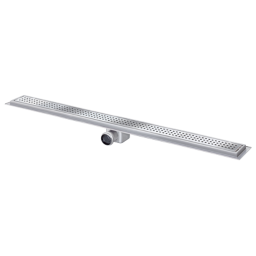 Canal de drainage | acier inoxydable | 30 l/min | 1800 x 100 mm