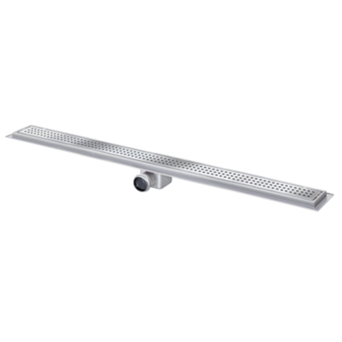  HorecaTraders Drainage gutter | Stainless steel | 30l/min | 1900 x 100mm 