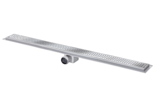  HorecaTraders Drainage gutter | Stainless steel 30l / min | 2000 x 100 mm 