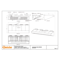 Stainless Steel Extractor System With Motor | 160x90x45 cm