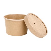 Couvercle écologique pour tasses à soupe | 500 pièces