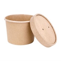 Environmentally friendly soup cups 34cl | 500 pieces