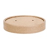 HorecaTraders Sustainable paper lid for soup cups | 500 pcs