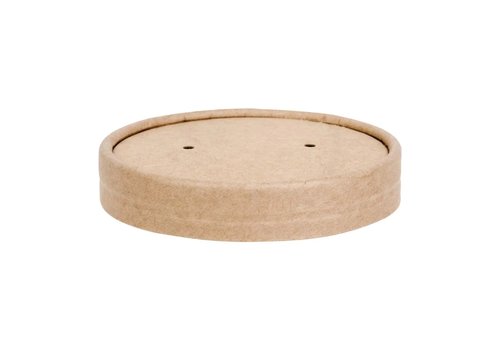  HorecaTraders Couvercle en papier durable pour tasses à soupe | 500 pièces 