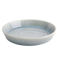 flache runde Schale |blau | 22 cm | Pferd | 4 Stück