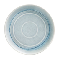 flache runde Schale |blau | 22 cm | Pferd | 4 Stück