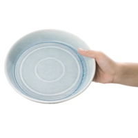 flat round dish | blue | 22 cm | Cavalo | 4 pieces