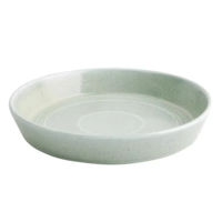 plat rond et plat | vert | 22 cm | Cheval | 4 pièces