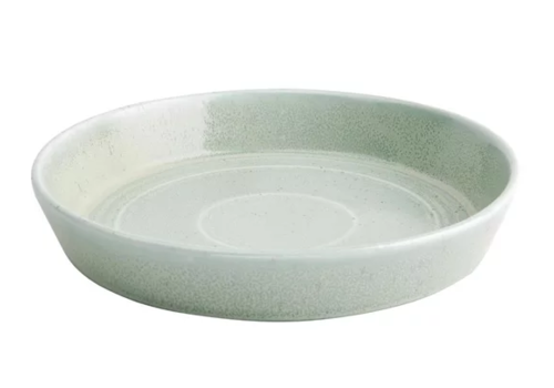  Olympia flat round dish green | 22 cm | Cavalo | 4 pieces 