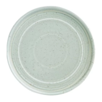 Assiette plate ronde | vert | 22 cm | Cheval | 6 pièces