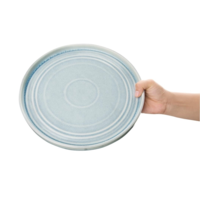 Flat round plate | blue | 22 cm | Cavalo | 6 pieces