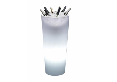 HorecaTraders Refroidisseur à vin avec éclairage | rond | Ø38x(H)85cm 