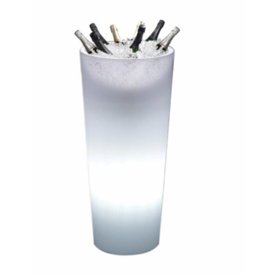 Wine Cooler With Lighting | Round | Ø38x(H)85cm