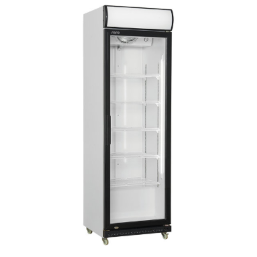 Réfrigérateur d'exposition avec porte vitrée | 425 litres | 610x635x(H)1973 MM