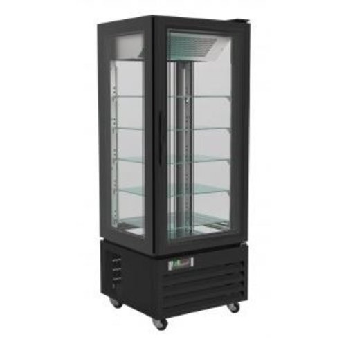 Combisteel Pastry display case | 195 cm | Black | +2°C/+8°C 