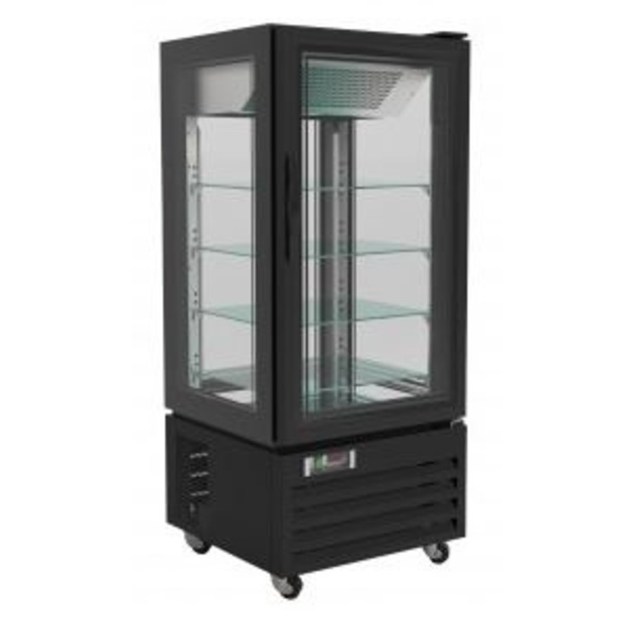 Freezing cabinet 150 cm | Black | -18 ° C / -22 ° C