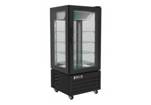  Combisteel Vitrine de congélation | 195 cm | Noir | -18°C/-22°C 