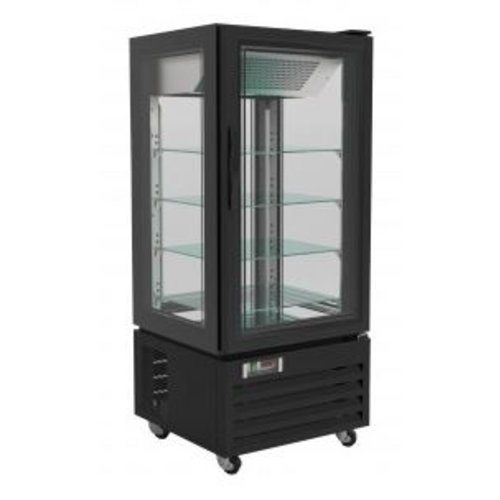  Combisteel Freezer display case | 195 cm | Black | -18°C/-22°C 