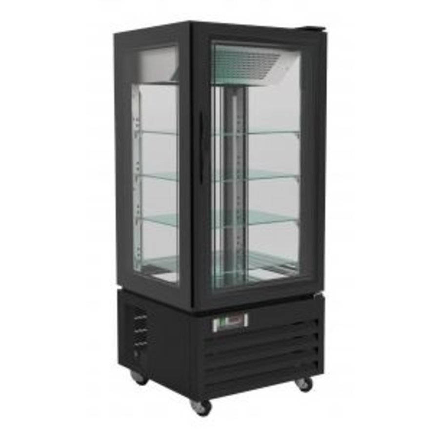 Freezing cabinet 195 cm | Black | -18 ° C / -22 ° C