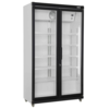 Saro Double Fridge With Glass Door | 10 Racks | 1120x595x(H)1973mm