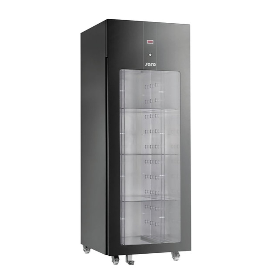 Refroidisseur à vin avec porte vitrée | Commande au pied | 519 litres | 740x830x(H)2035mm