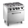 Saro Gas Stove With Gas Oven | 4 Pits | 800x700x (H) 850mm