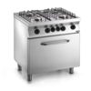 Gas Stove With Electric Oven | 4 Pits | 800x700x (H) 850mm
