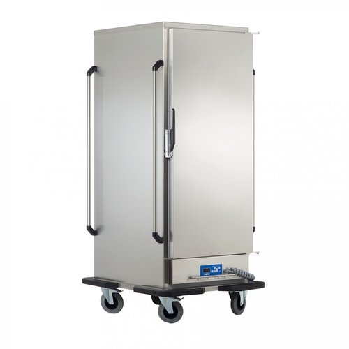  Saro Heated banquet trolley stainless steel 