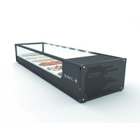 Tapas-Kühlvitrine | LED-Beleuchtung | In 2 Größen erhältlich |