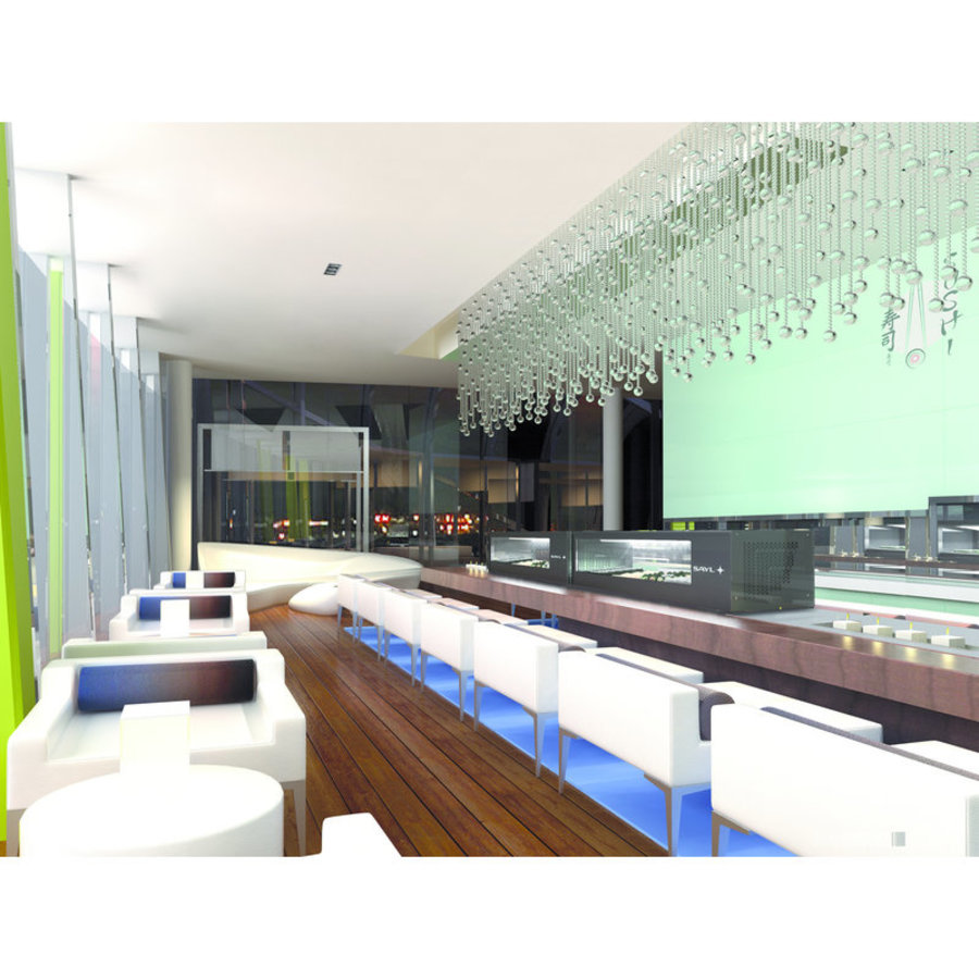 Tapas-Kühlvitrine | LED-Beleuchtung | In 2 Größen erhältlich |