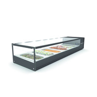 Tapas-Kühlvitrine | LED-Beleuchtung | In 2 Größen erhältlich |