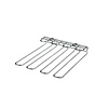 HorecaTraders Glass rack 3-part | 300x300mm