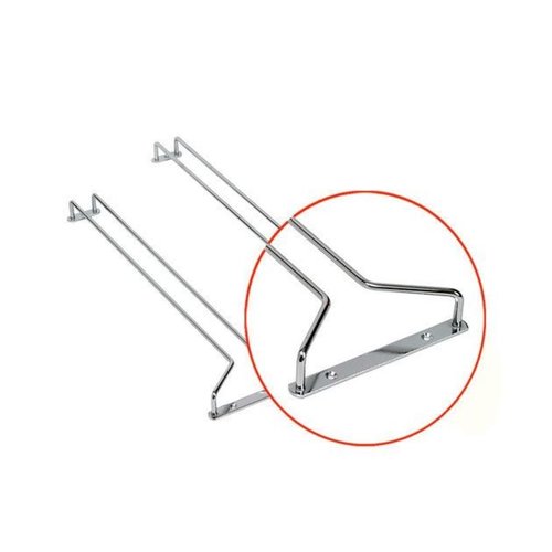  HorecaTraders Gläserregal | 410 x 110 mm | pro 2 Stück 