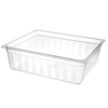 Hendi Gastronorm container 2/1 | Stackable | Clear transparency
