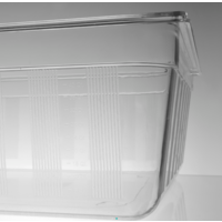 Gastronorm container 2/1 | Stackable | Clear transparency