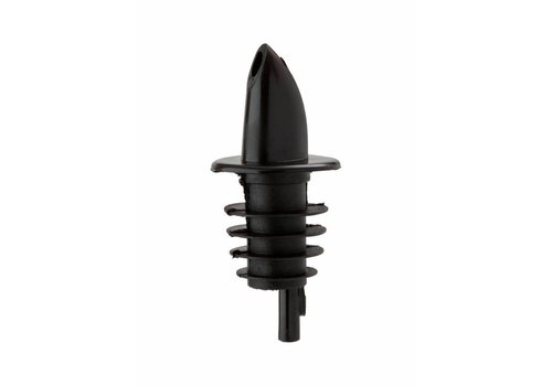  HorecaTraders Speedpour noir | Emballé par 6 