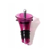 HorecaTraders Pink Wine Pourer with Lid | Set of Two