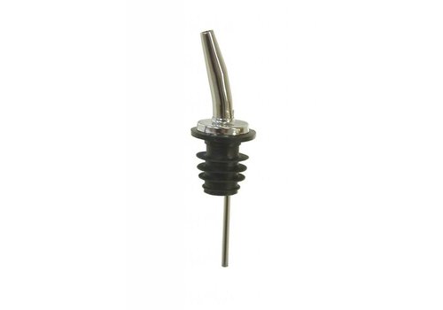  HorecaTraders Freeflow Pourer | Chrome | Per 6 pieces 