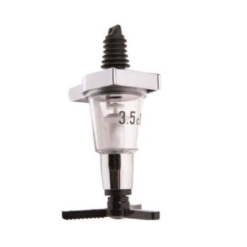  HorecaTraders Verseur d'alcool | Désignation de la taille | Couleur chrome | 3 tailles disponibles 