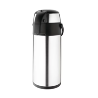 Olympia | Acier inoxydable | Carafe à pompe | 5 litres