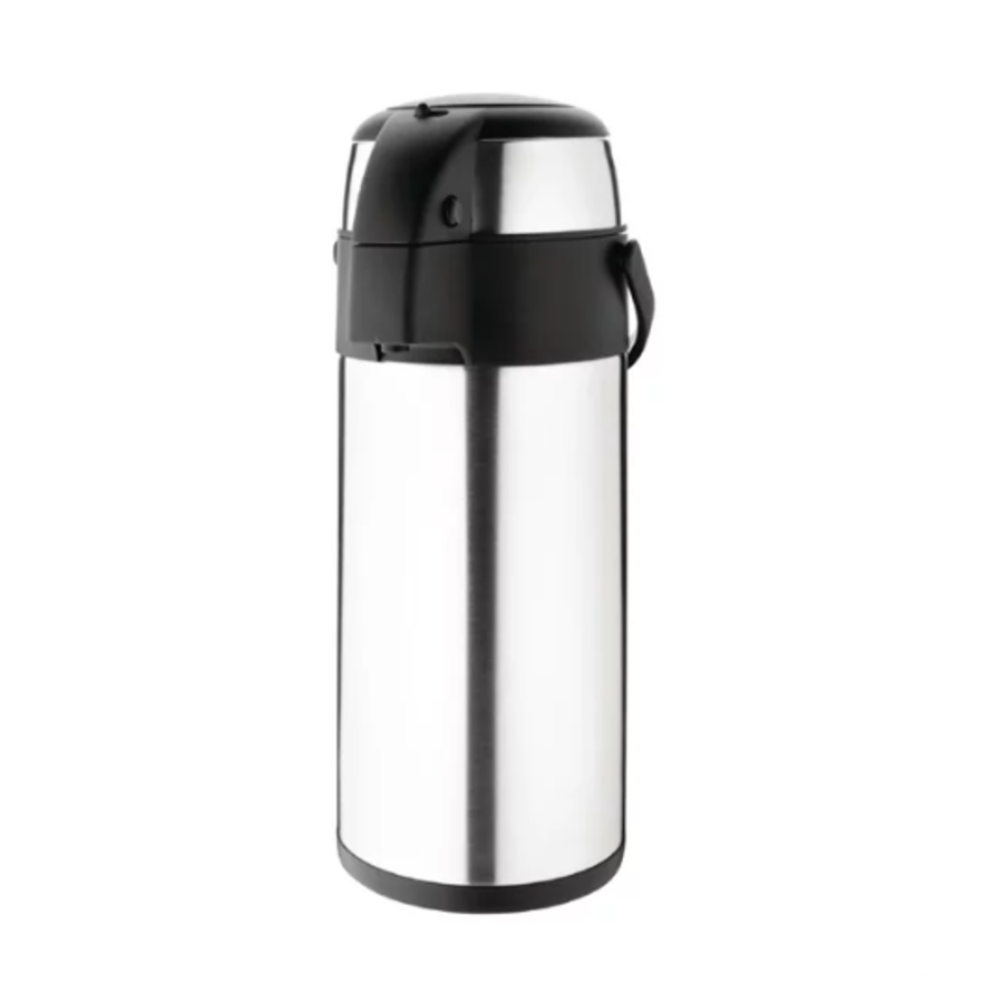 Olympia | Acier inoxydable | Carafe à pompe | 5 litres