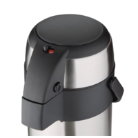 Olympia | Acier inoxydable | Carafe à pompe | 5 litres