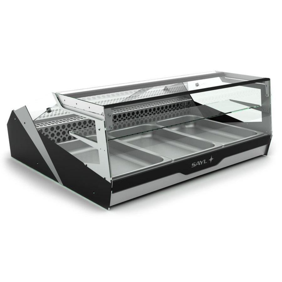 Buffet-Kühlvitrine | 1/1GN 65-mm-Behälter | LED-Beleuchtung | Erhältlich in 2 Größen