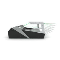 Vitrine réfrigérée pour buffet | Conteneurs 1/1GN 65 mm | Éclairage LED | Disponible en 2 tailles