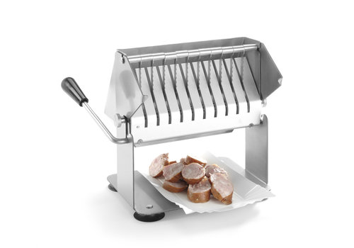  Hendi Coupe-saucisse | Acier inoxydable | 21,4 x 15,5 x (h) 20,5 cm 
