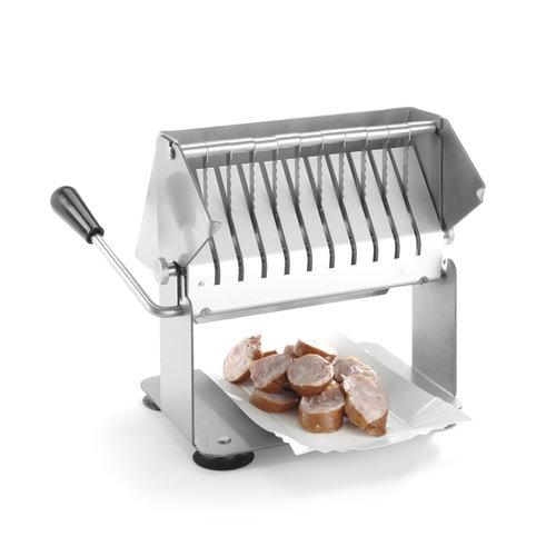  Hendi Coupe-saucisse | Acier inoxydable | 21,4 x 15,5 x (h) 20,5 cm 