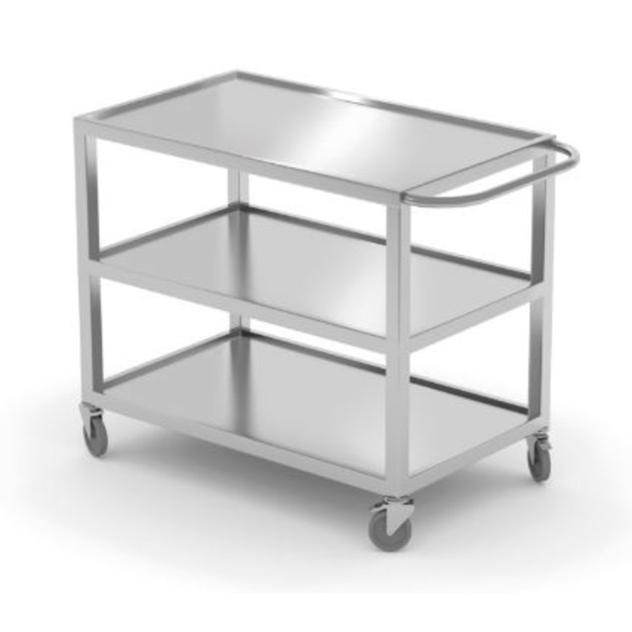 Stainless Steel Serving trolley | Heavy duty