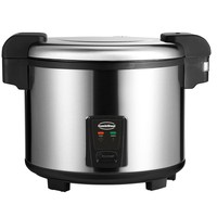 Cuiseur à riz en acier inoxydable | 5,4 L | Usage intensif